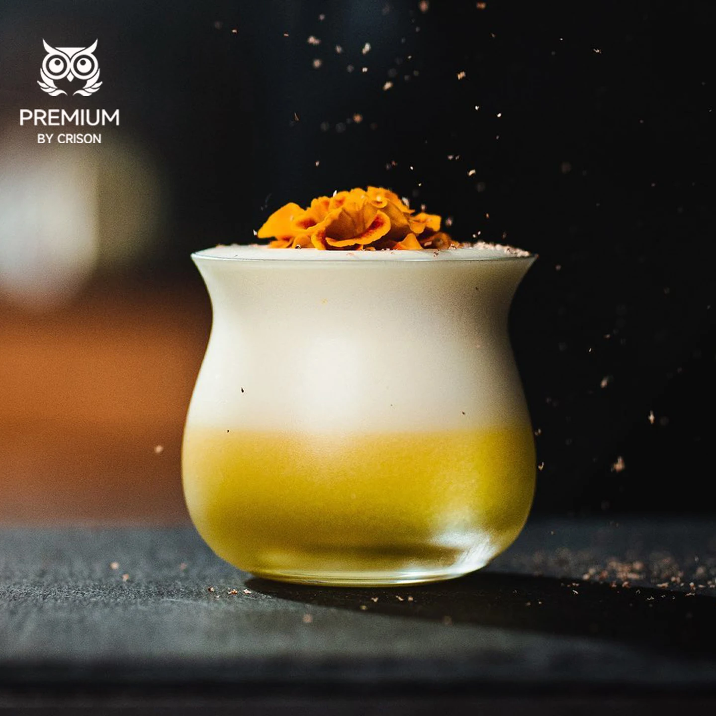 

PWK503 CRISON PREMIUM Хрустальное стекло премиум-класса Стакан для дегустации виски Запахное стекло Коктейльное стекло ручной работы