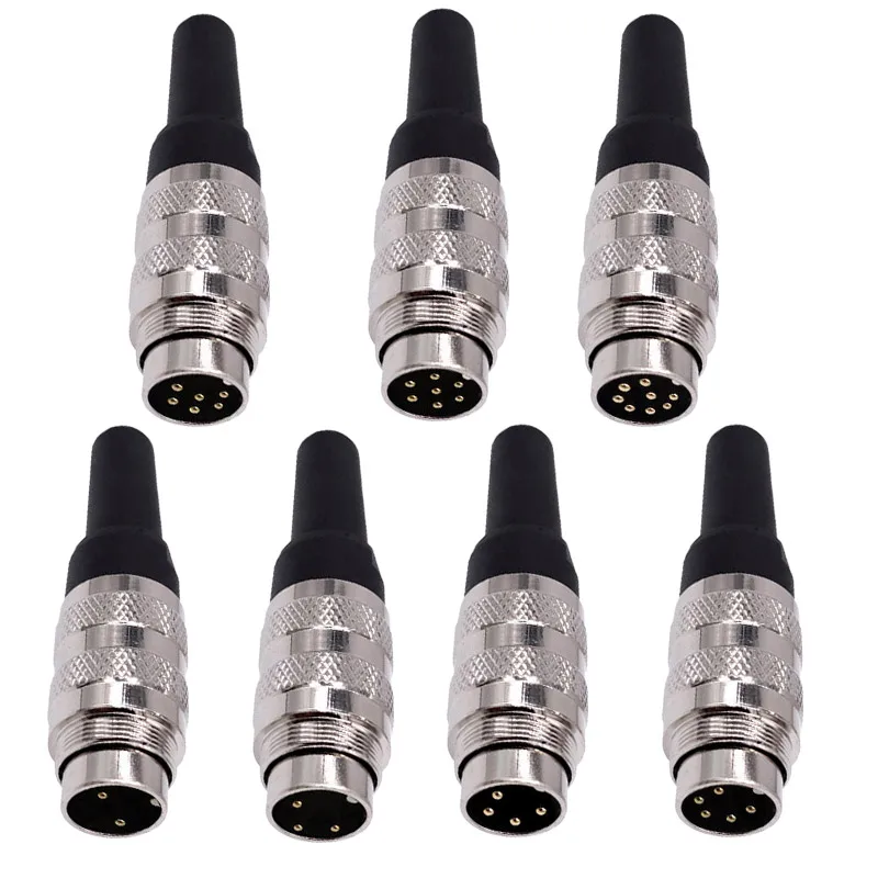 Sensorconnector M16 waterdicht IP65 mannelijke en vrouwelijke stekker 2 3 4 5 6 7 8 12 14 16 19 24Pin