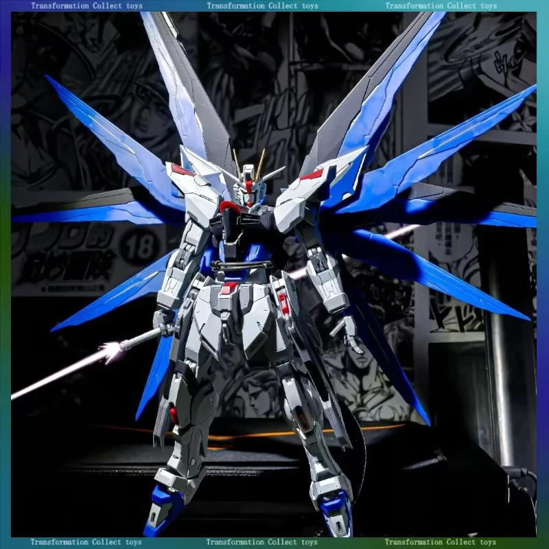 In Stock SV Model Freedom MB 1/100 ZGMF-X10A Assembly Model Kit Toys Action Figures Model Kits Robot Plastic Hobby Kids Gift