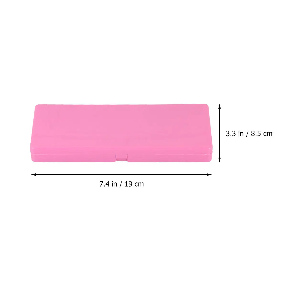 24-Well Heavy Duty Plastic Paint Box for Watercolors Gouache Acrylics Oils Lightweight Leakproof Sealing Lid Non-Mixing Wells