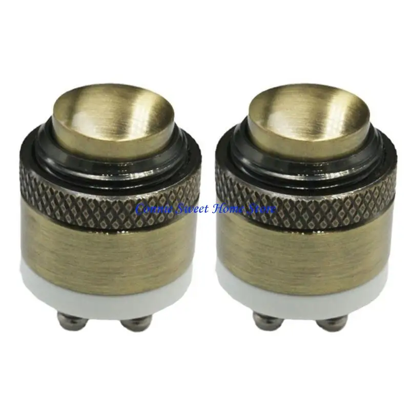 LXAF 16Mm Entry Push Button Switches 36V 2A Retro Metal Finish and Screw Terminal