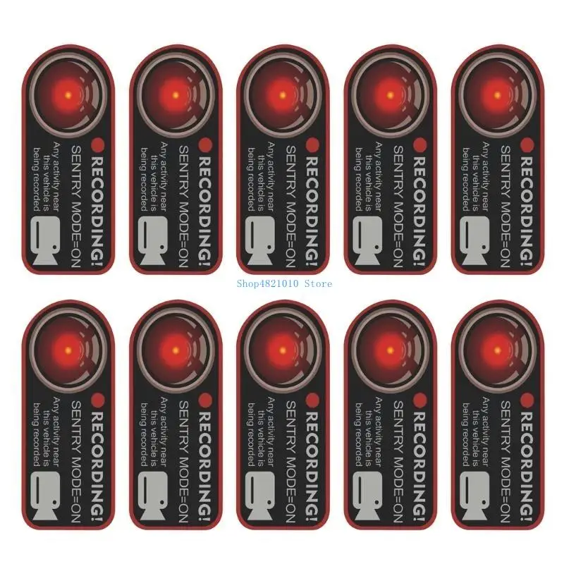 T3LF Advanced Monitoring Car Decal Car Safety Sticker Security Decal for Safe Parking