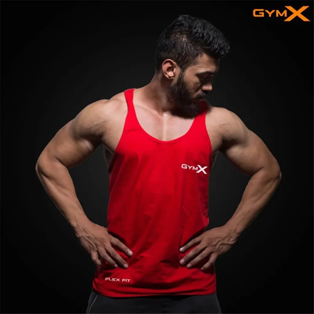 2023 Men Bodybuilding Tight Tank Tops Summer Jogger Workout Sleeveless shirt Man Sling Vest Male Gyms Fitness Brand Clothing