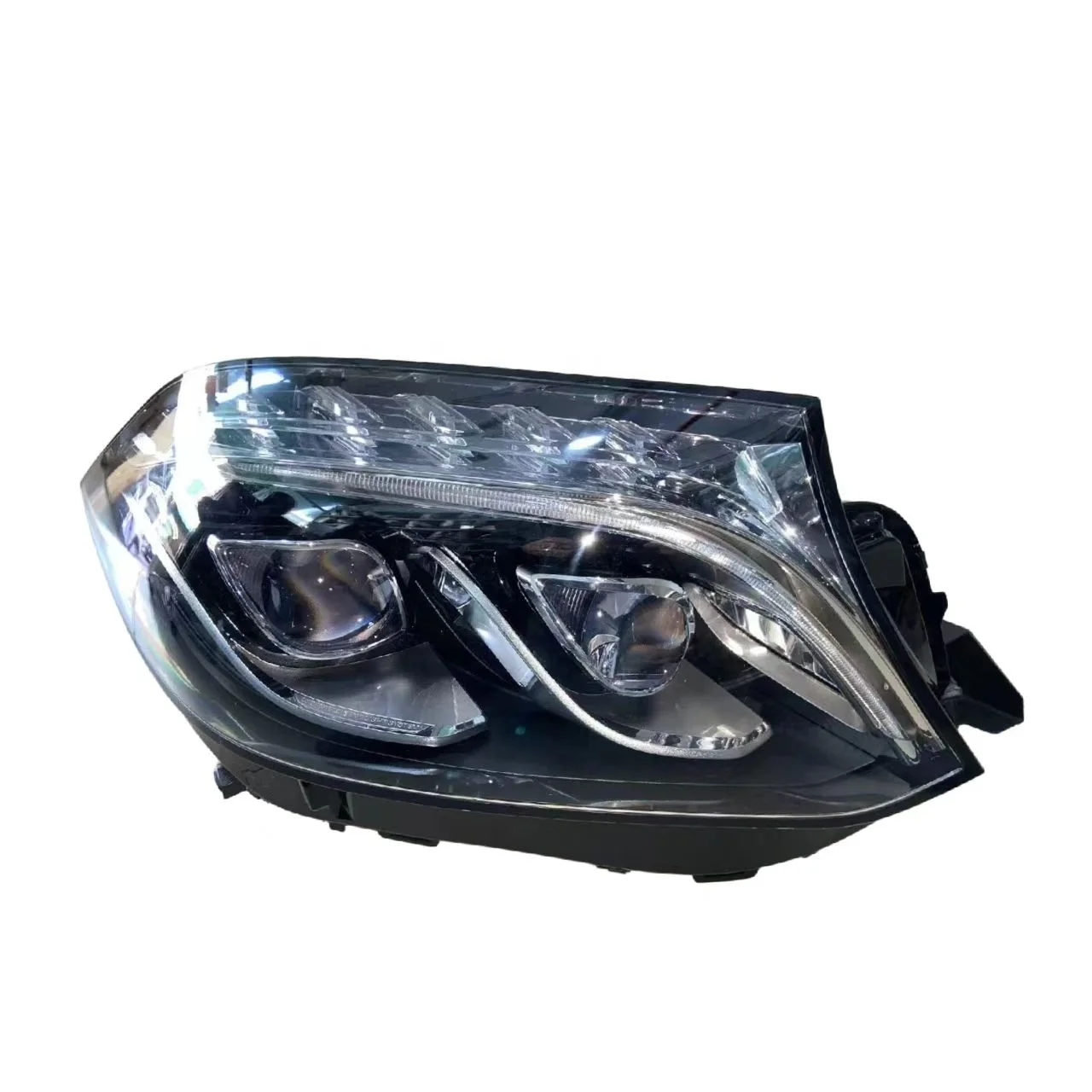 W166 X166 LED Headlights Car Front Bumper Lighting System European Version for GLS2016-2019 view 5