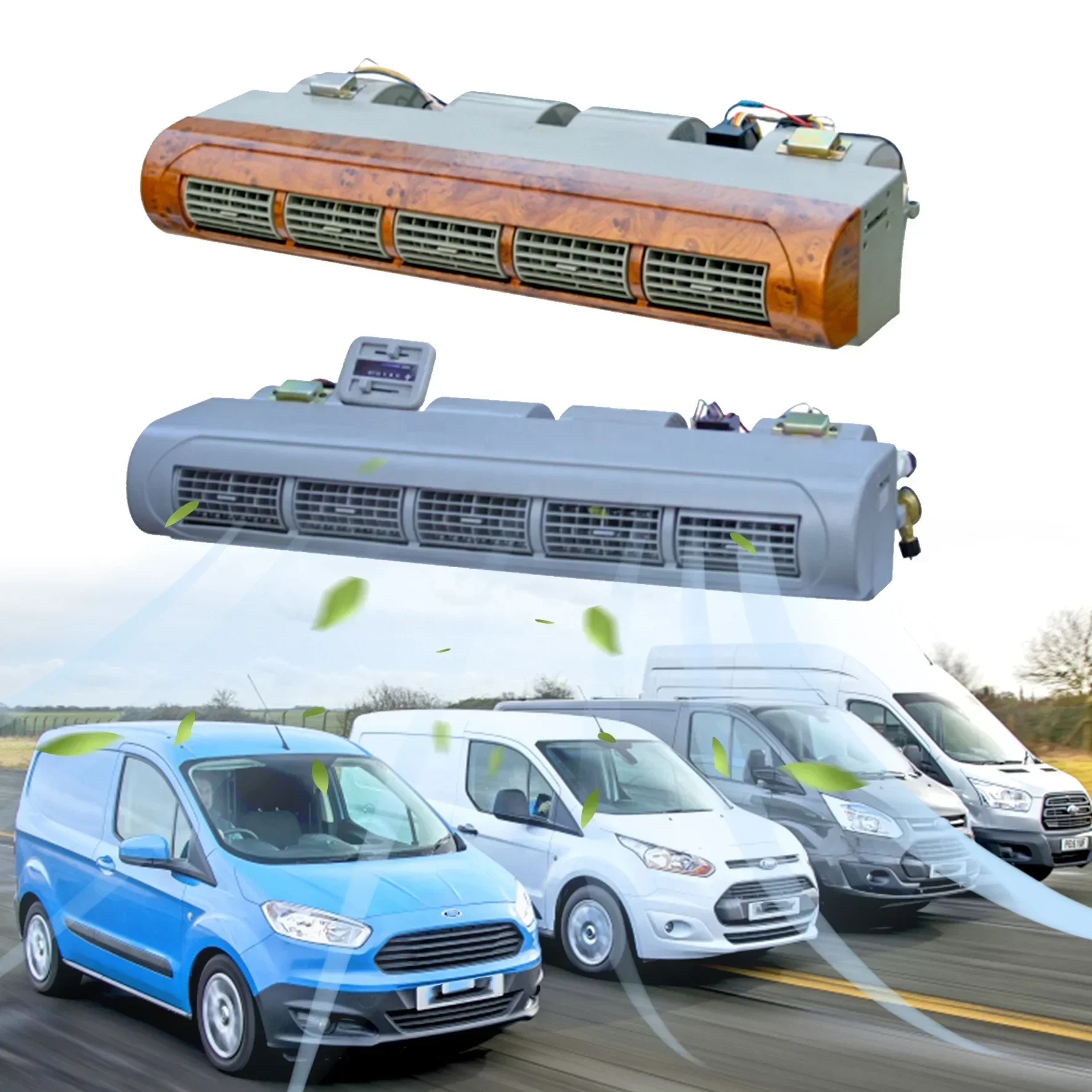 

Universal 12v 24v Truck Bread Saloon School Bus Ambulance Vehicle Refrigeration Air Conditioner Evaporator Assembly Unit