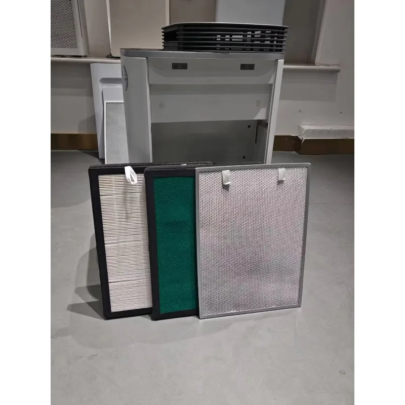 

Good Quality Air Purifier Replacement Filters Set of 3 Activated Carbon Combined Type Filter for Improved Indoor Air Q