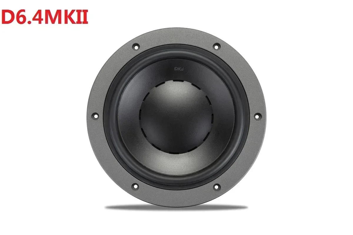 1 Piece Original HiVi D6.4MKII/D6.8MKII Neodymium Midwoofer Speaker Driver Unit Mixed PP Cone Casting Aluminum Frame Dia 175mm