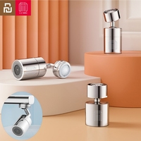 YouPin Diiib Kitchen Faucet Aerator Water Tap Nozzle Bubbler Water Saving Filter 720-Degree Double Function 2-Flow Splash-proof