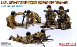 Dragon 6198 1/35 Scale WW.II U.S. Army Support Weapon Team Model Kit