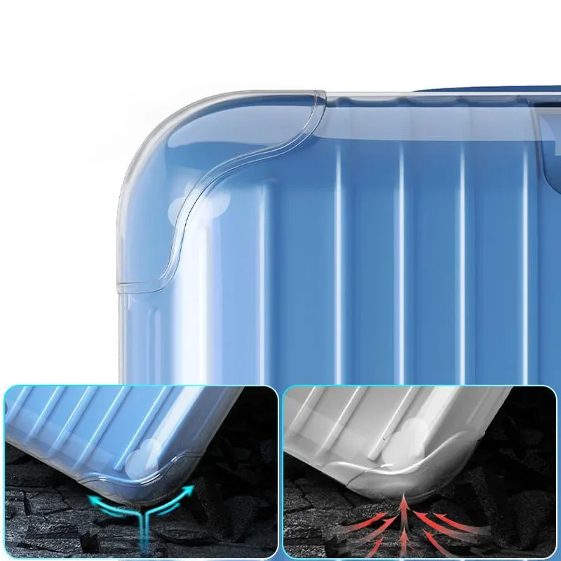 Luggage Covers For Rimowa Essential Trunk Plus 33inch Suitcase Protector with Zipper Thicken PVC Cover Travel Accessories