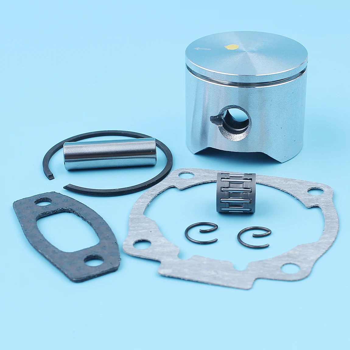 Imagem -04 - Anel de Pistão Kit Rolamento Gaxeta para Husqvarna 55 55 Rancher 503168701 Motosserra Peças Reposição Motosierra Gasolina Jardim Ferramentas