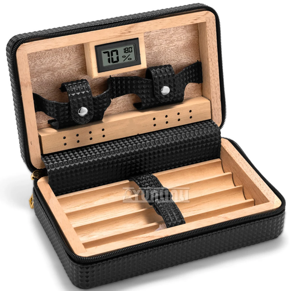 CLA-23KW1 휴대용 담배 상자, 여행용 가습기 팩, 담배 흡연 세트, 4 PCs