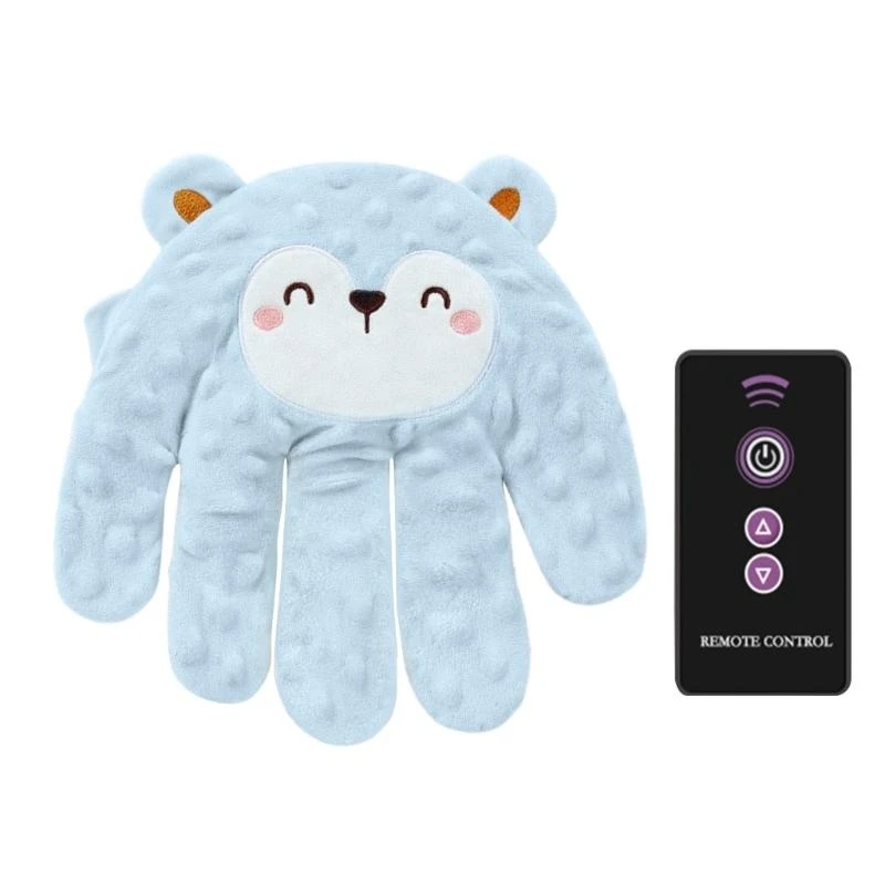 J15U يد مهدئة للطفل الرضيع لتخفيف المزاج القلق وسادة لينة تنفس الكرتون #2