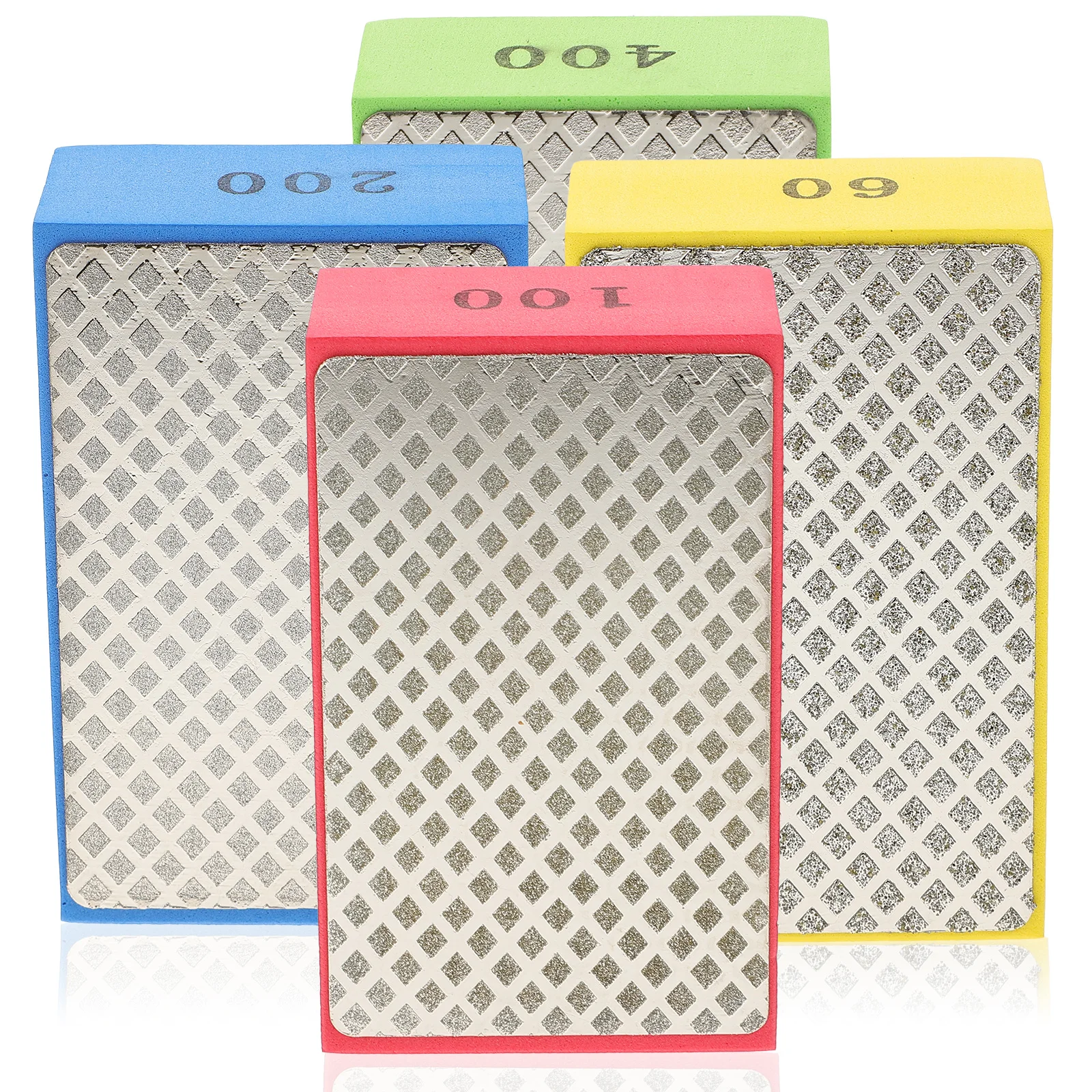 

4Pcs Diamond Polishing Pads Multi-Functional Stone Glass Marble Polish Tools Diamond Sanding Pads Granite Polishing Kit