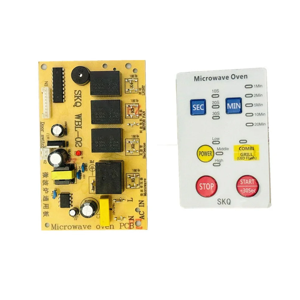 Placa base de amplio voltaje para horno microondas, placa de Control de potencia para horno microondas, reparación de horno microondas, placa base Tablero Principal