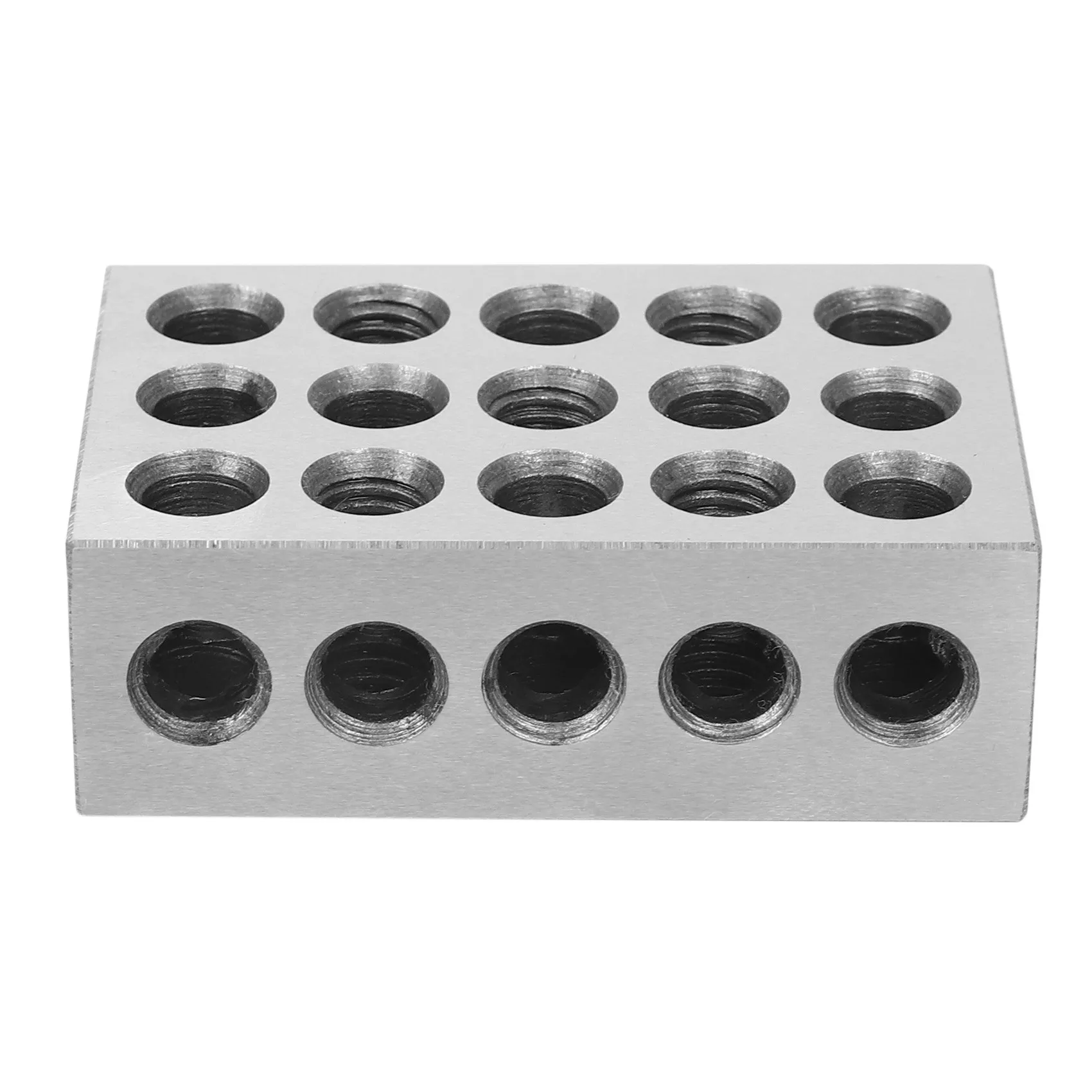 

ABMS-4Pcs 25X50x75mm Hardened Steel Blocks 23 Holes Parallel Clamping Block Lathe Tools Precision 0.005Mm For Machine Tool