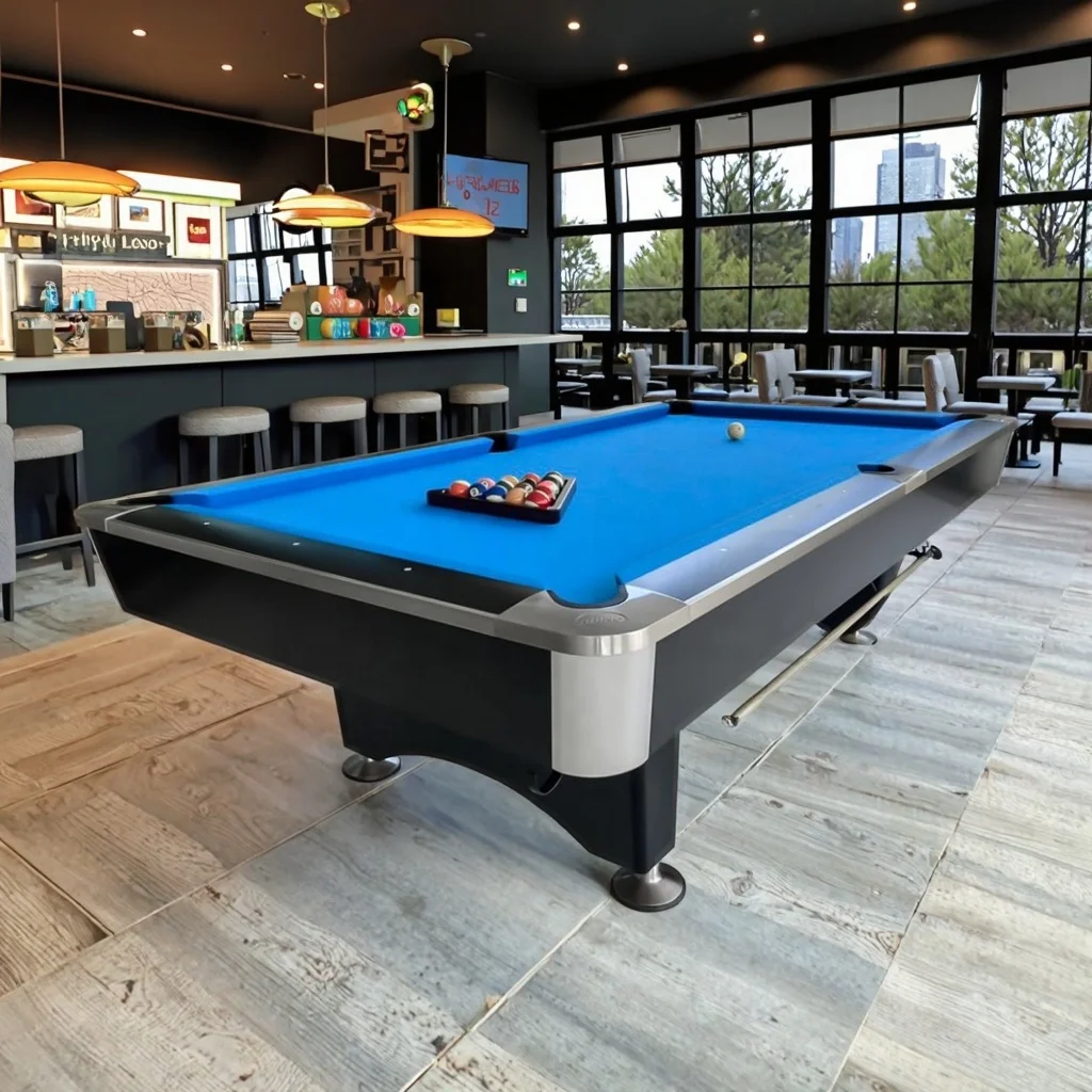 حار بيع الطراز الحديث تسعة كرات 9ft لوح أسود تجاري لطاولة البلياردو 7ft 8pool طاولة بلياردو البلياردو داخلي لشريط #5