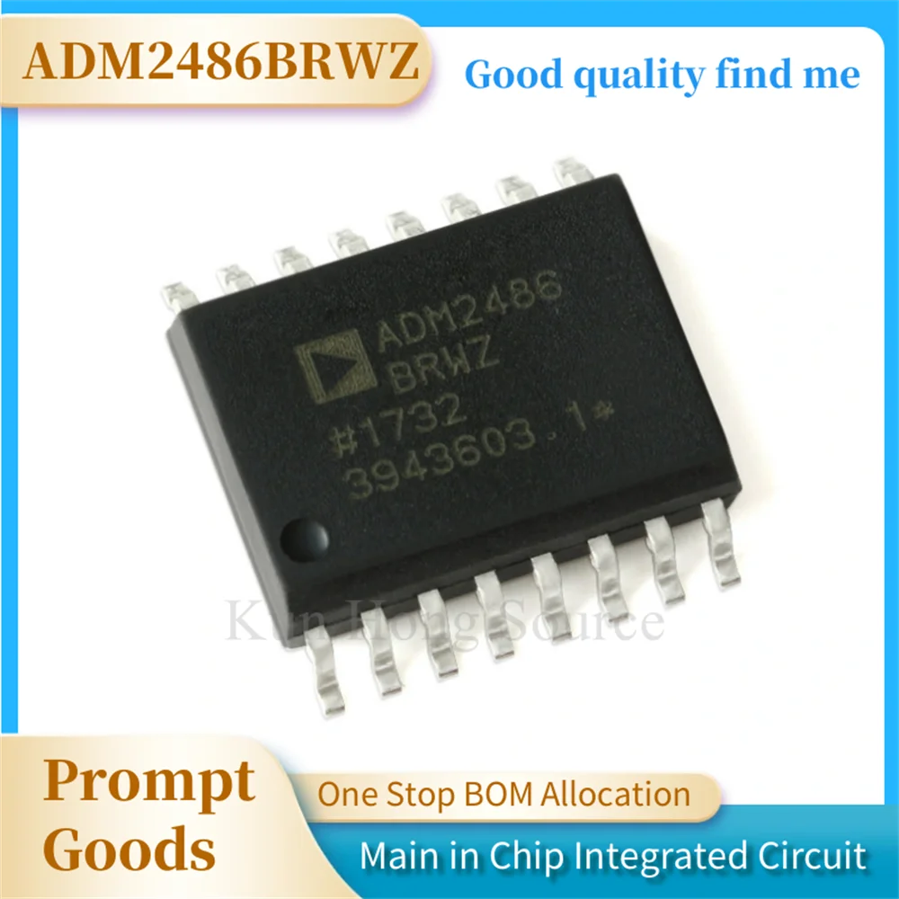 1pcs New Original ADM2481BRWZ ADM2483BRWZ ADM2484EBRWZ ADM2485BRWZ ADM2486BRWZ ADM3054BRWZ SOP16 chipset in stock