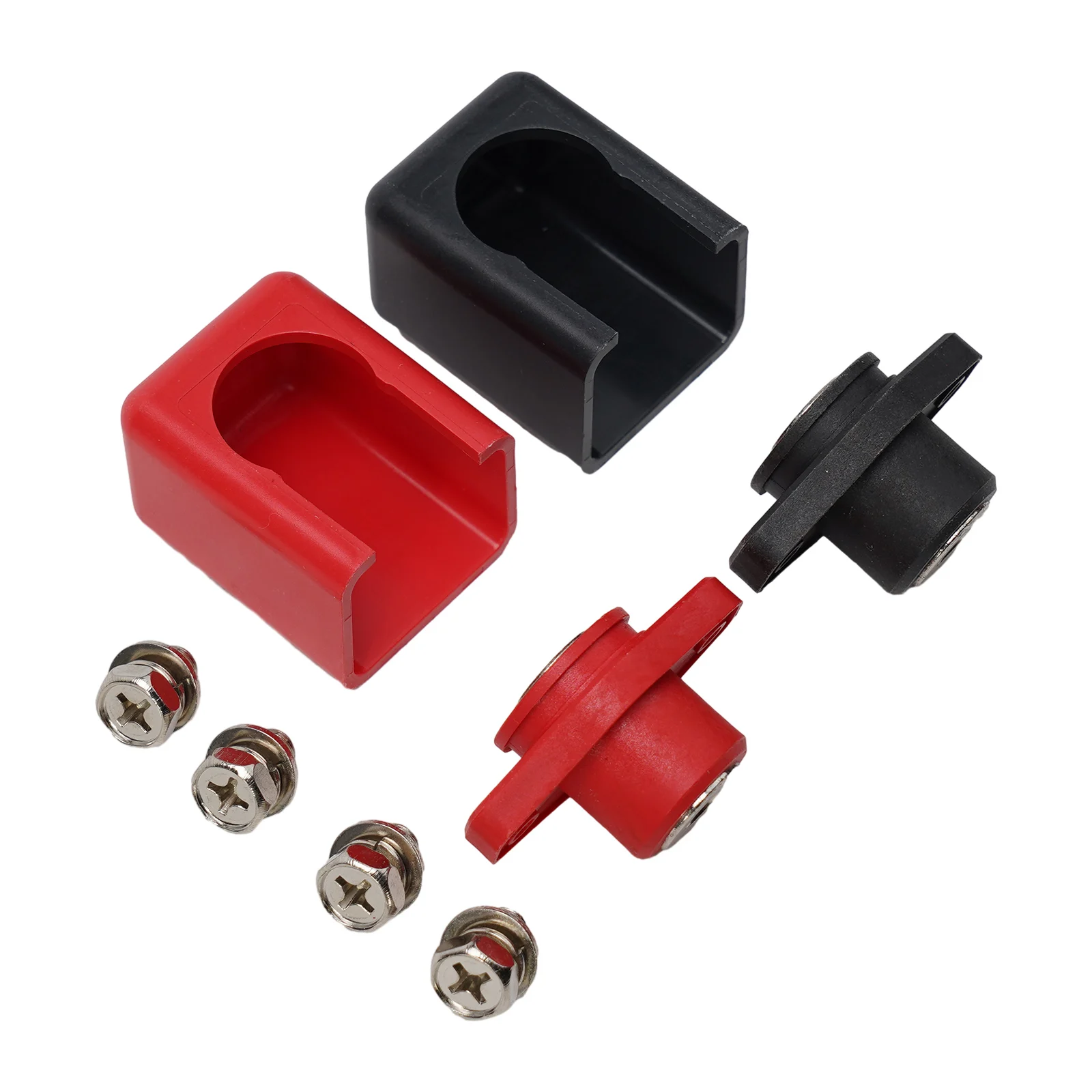 Efficient Power Transfer Battery Terminal Block 150A Battery Connector Flame Retardant Housing High Current Capacity