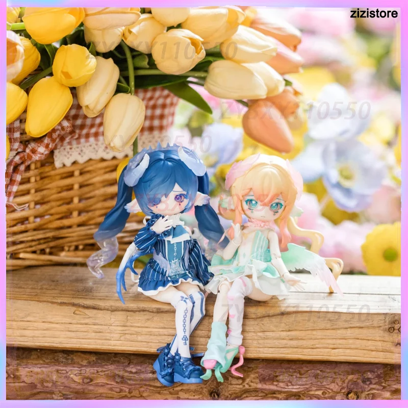 

new Penny'S Box Bjd Blind Box Luluya Symphony Poetry Series Splicing Mobile Model Doll Kawaii Handmade Desktop Decoration Toy