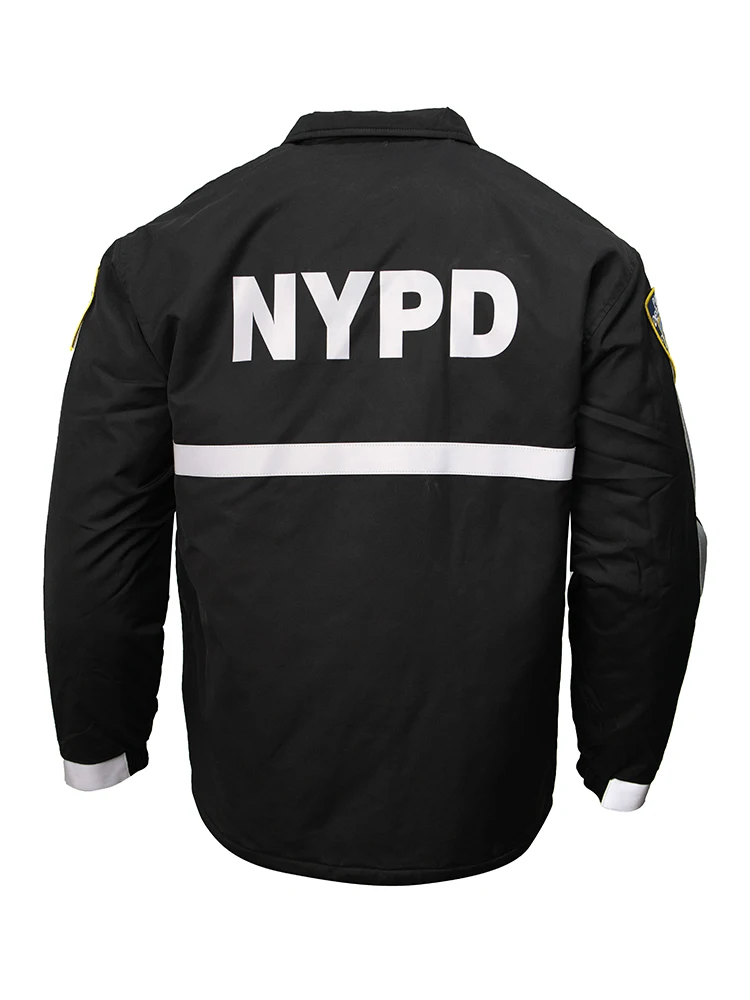 Jaqueta Tática Estilo Americano NYPD para Homens, Manga Longa