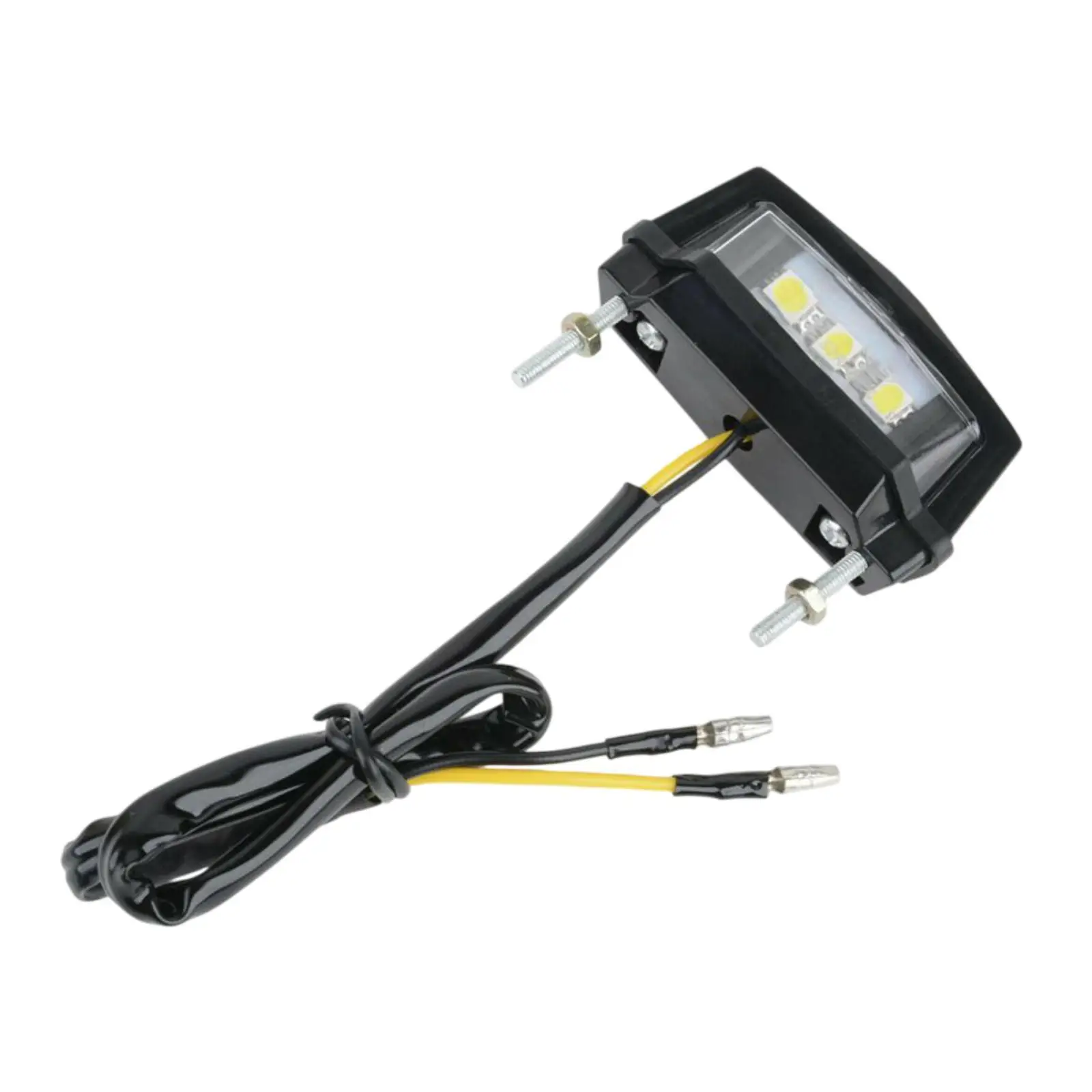 LED License Plate Light Wear Resistant Motorcycle Tail Lamp Assembly High Performance Lighting for Night Riding