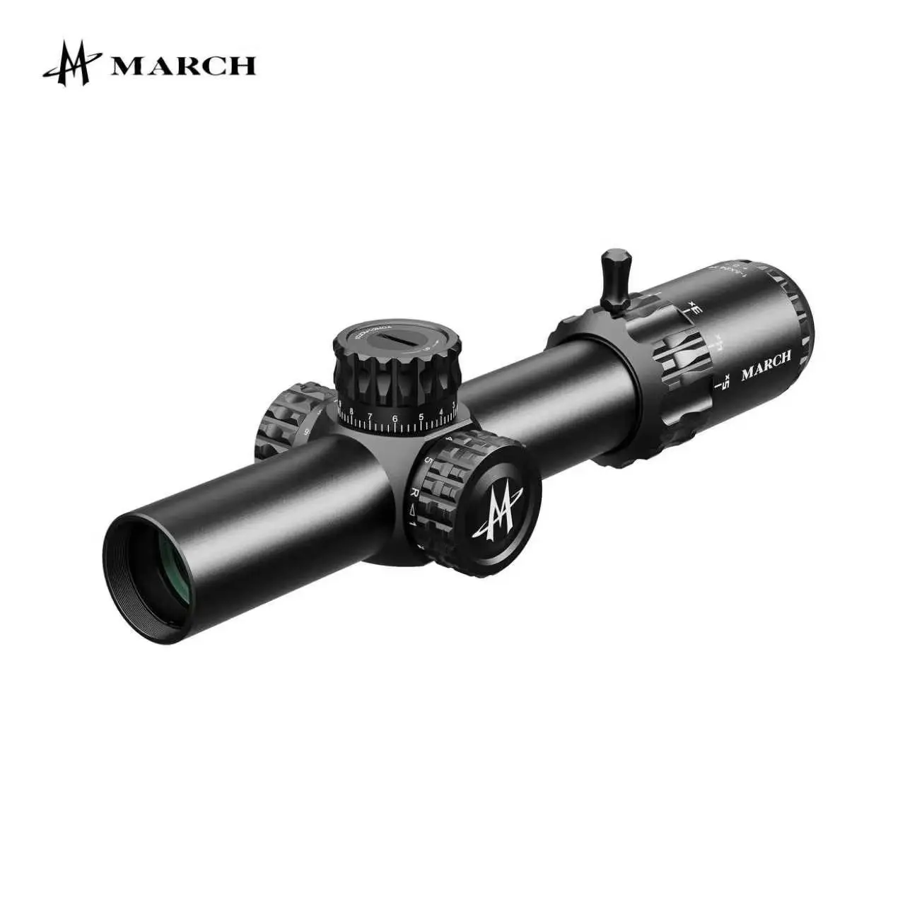 First Focal Plane LHT 4.5-18x44SFIR Lightweight Outdoor Telescope with Ultra-Thin Wall and Glass Plate Digital Differentiation