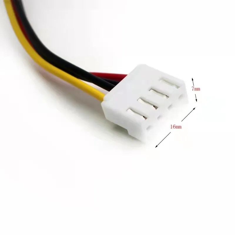VH3.96 4Pin إلى SATA 15pin كابل الطاقة ل Hikvision داهوا Mini VCR كاميرا IP CCTV مسجل فيديو القرص الصلب السلطة #2
