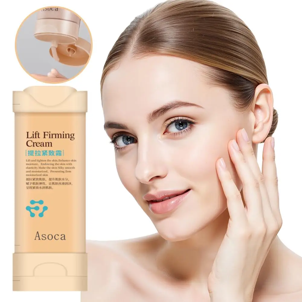 Triple Lifting Complex Face Cream Nano Microneedle Tech Reshaping Youthful Contour Anti-Aging Firming Cream Non-Sticky 50ml