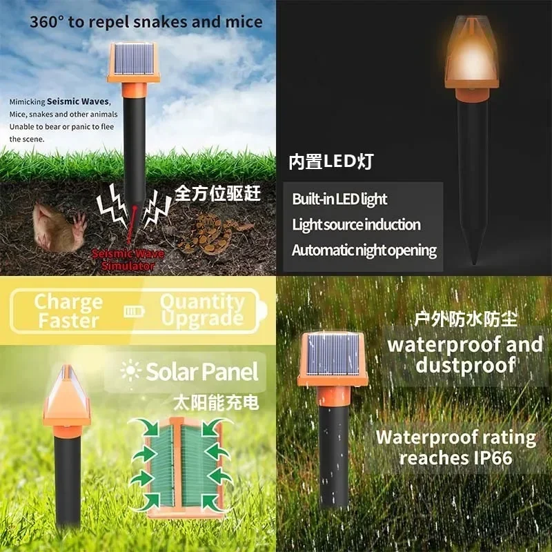 Рисунок 4 - отпугиватель кротов на солнечной батарее