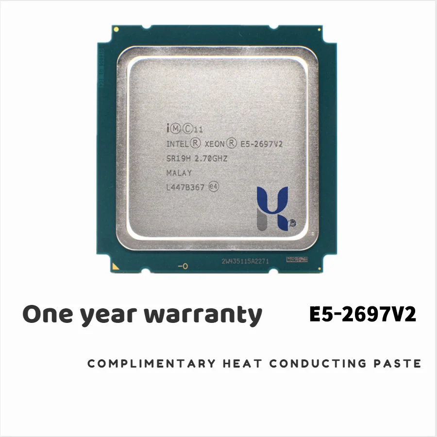 Go! Intel Xeon E5-2697v2 E5 2697v2 E5 2697 v2 2.7 GHz Twelve-Core Twenty-four-Thread CPU Processor 30M 130W LGA 2011