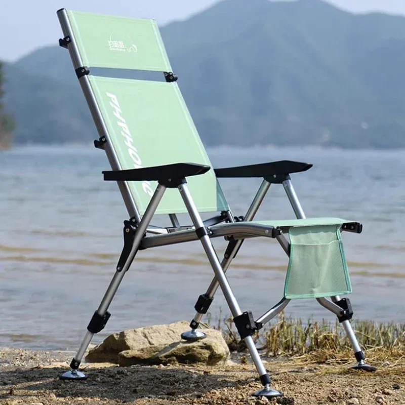 

Professional Fishing Beach Chairs Camping Set Folding Portable Beach Chairs Lightweight Outdoor Furniture Kursi Memancing LLBC