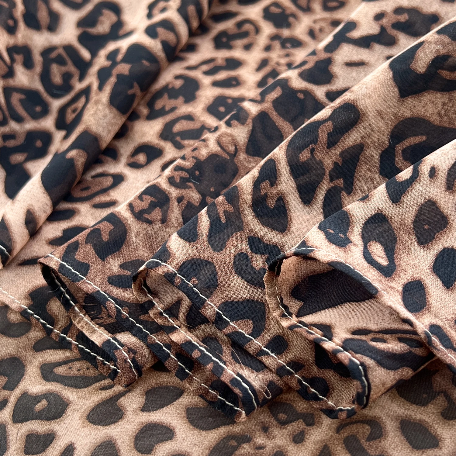 Elegant Long Flare Sleeve Vintage Slash Neck Halter Chic Leopard Slim Mermaid Dress Hotsweet Evening High Street Autumn Clothing