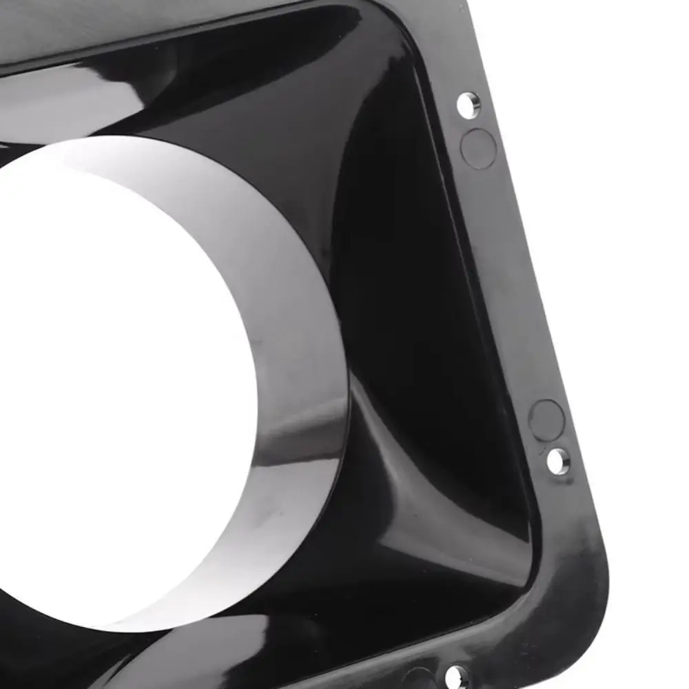 

Соединение вентилятора Настенный фланцевый соединитель из АБС-пластика Черный 100-300 мм Соединитель выхлопной трубы Соединение вентиляционной трубы Вентиляционная труба