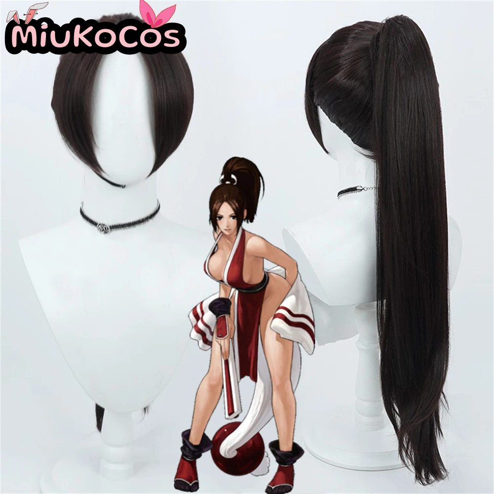 

IN STOCK Mai Shiranui Cosplay Wig MiukoCosplay Game The King of Fighters Cosplay