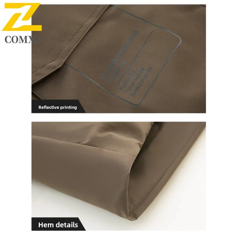 ​Men Down Cotton Windbreaker Winter American style Thickened Casual Outerwear Daily Use Lightweight Sports  Warm Puffer Coat ​