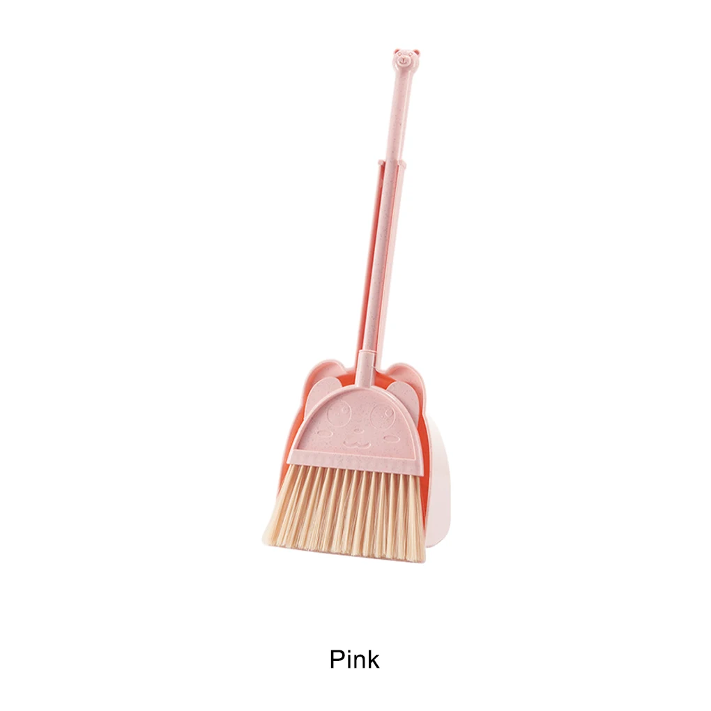 Plastic Satisfy Children S Curiosity Broom And Dustpan Set Sturdy And Durable Children Small Broom