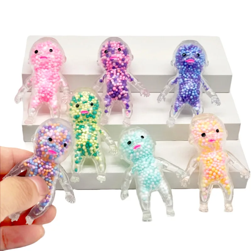 

Новый креативный мультяшный мини-шарик из пенопласта для маленьких людей, мягкие игрушки-щипки, забавные милые игрушки для взрослых и детей, снятие стресса, вентиляционные игрушки, подарок на день рождения