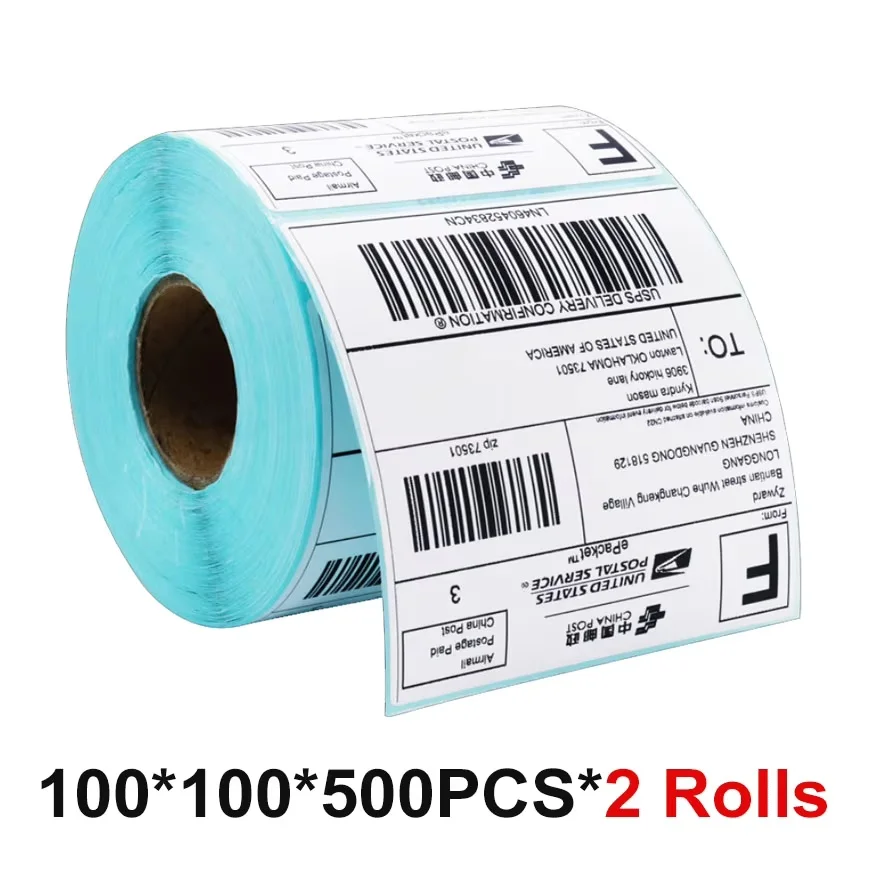 CHWEIDA 4 inch Wireless Bluetooth USB Thermal Barcode Thermal Printer Label Printer Shipping Express Label Marker Printer