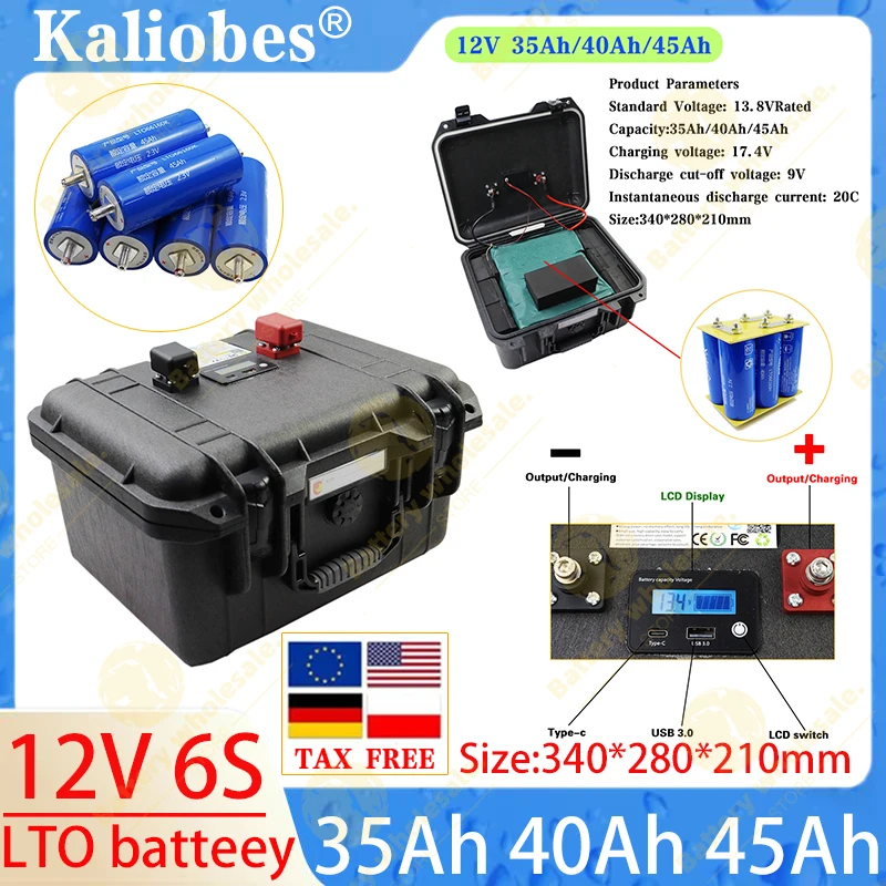 Yinlong 12V 45Ah 40…