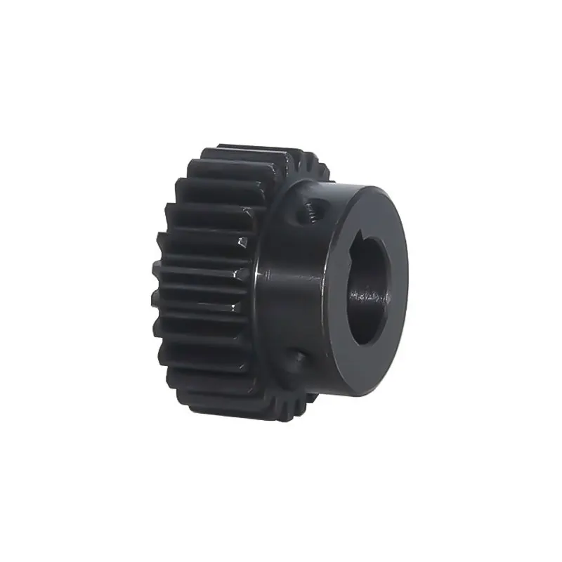 Engranaje recto de 35 dientes, Motor de Metal Boss, orificio interior de engranaje convexo, transmisión de estante de engranaje de 6/8/10/12mm, 1 ud.