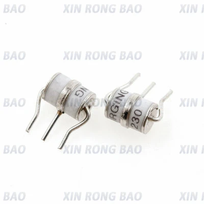 10PCS/LOT ceramic gas discharge tube 8X10MM 8*10mm 3R SE83-75V 90V 150V 230V 350V 420V 470V 600V Surge protective Surge absorber