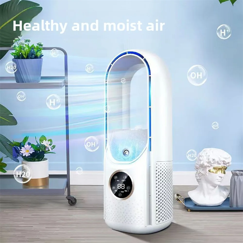 Electric Fan Air Cooler, Home Dormitory Office Humidification Usb Multifunctional Cooling Fan,3 In 1 Portable Mini Airs Cooler