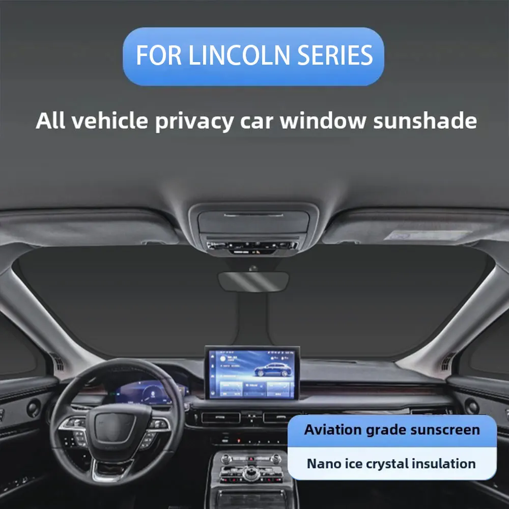

Car Foldable Front Windshield Glass Roof Sunroof Skylight Sunshade Window Shade Sunroof Upgrade Mesh Net For LINCOLN Series