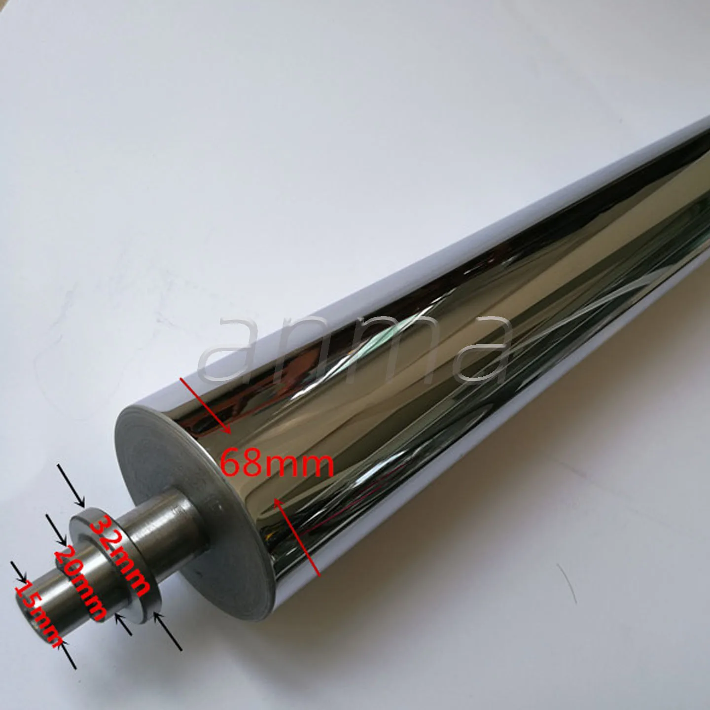 Plating Rod Coating Roller Chromed Roller For Komori 428 Printing Machine Spare Parts L:880MM OD:68MM Water Roller