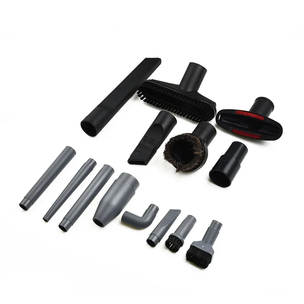 15Pcs เครื่องดูดฝุ่นฝุ่น BrushSuction หัวแบนแปรง32มม./35มม.Home Dusting รอยแยกเครื่องมือบันไดชุด