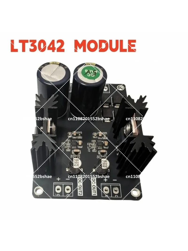 2Way Positive Voltage DC Power Supply Filter Low Noise High Precision Linear Regulator 5V 12V 15V for DAC Audio