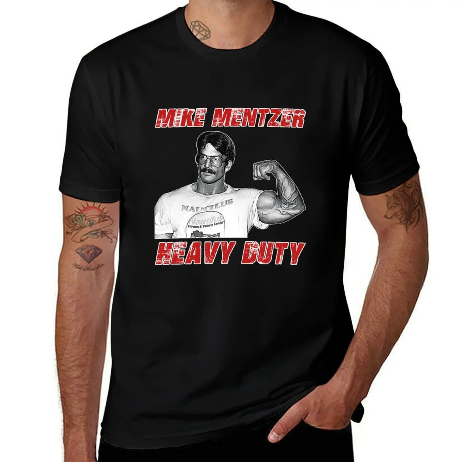 Mike Mentzer - Heavy Duty T-Shirt vintage t shirts shirts graphic tees anime tshirts for men