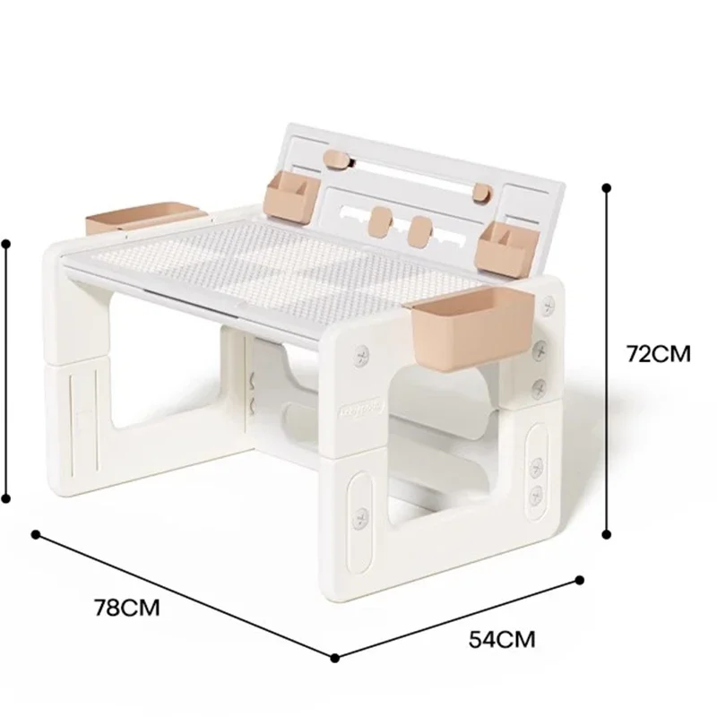 เด็กโต๊ะเด็กเฟอร์นิเจอร์ห้องเด็กตารางการศึกษาประถมศึกษาเด็กเด็กโต๊ะข้างเตียง Scrivania สาวตาราง LT