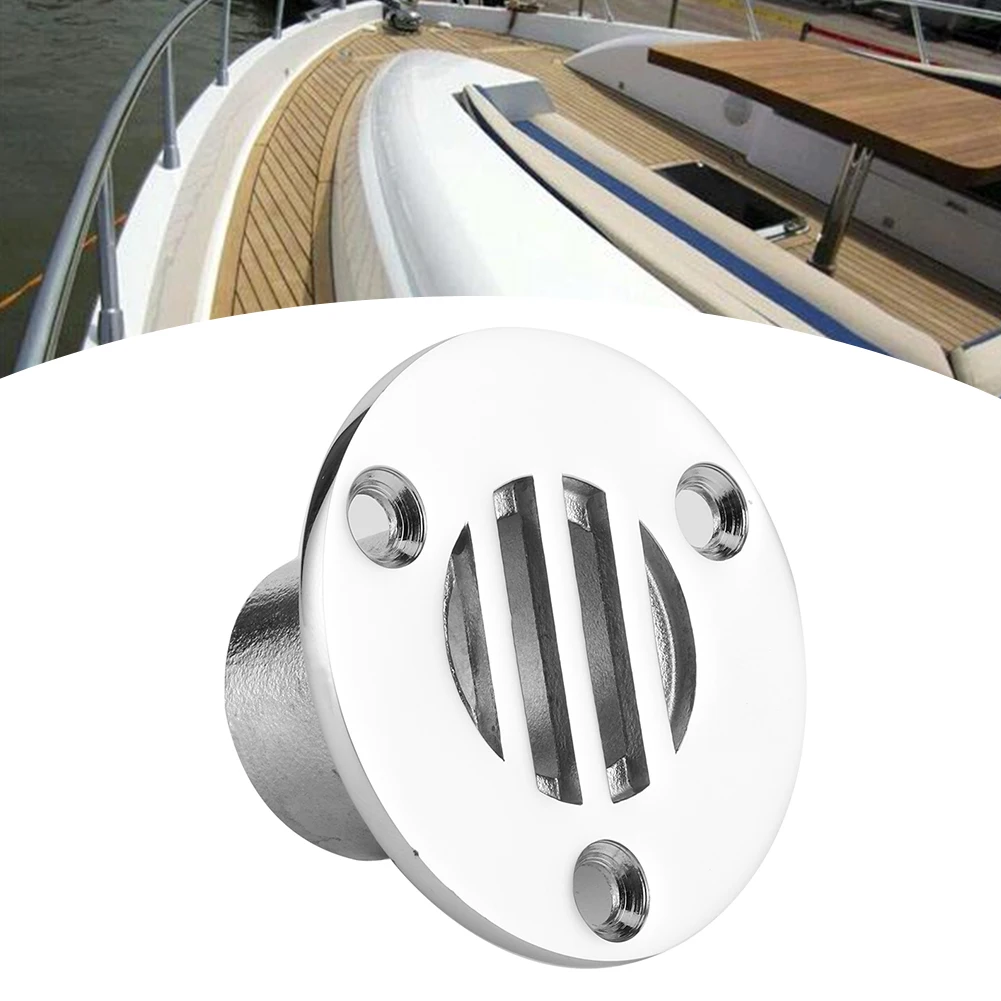 الفولاذ المقاوم للصدأ الطابق استنزاف الفولاذ المقاوم للصدأ 316 الأجهزة الملحقات ل قارب يخت الفولاذ المقاوم للصدأ الطابق استنزاف #2